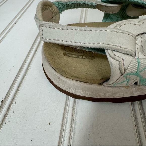 Merrell‎ Jacardia Sandal Women's 9 Ivory Q form Air Cushion Buckle Strappy READ - Picture 8 of 12